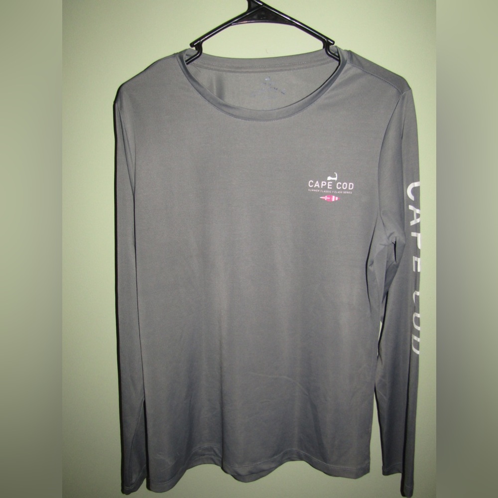 Cuffy’s Cape Cod Grey Long-Sleeve Top